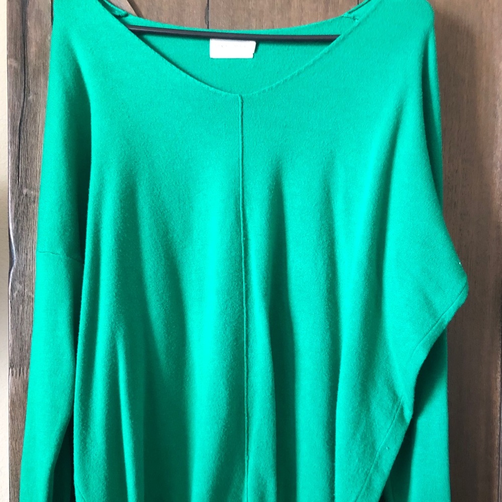 Green sweater